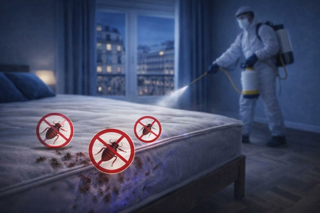 Punaises de lit Paris