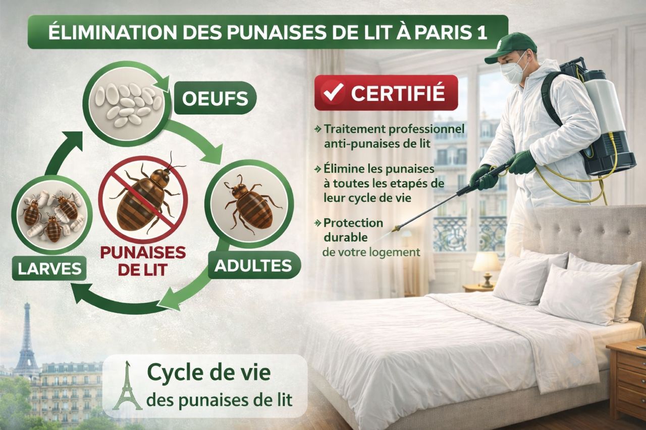 punaises de lit paris 1