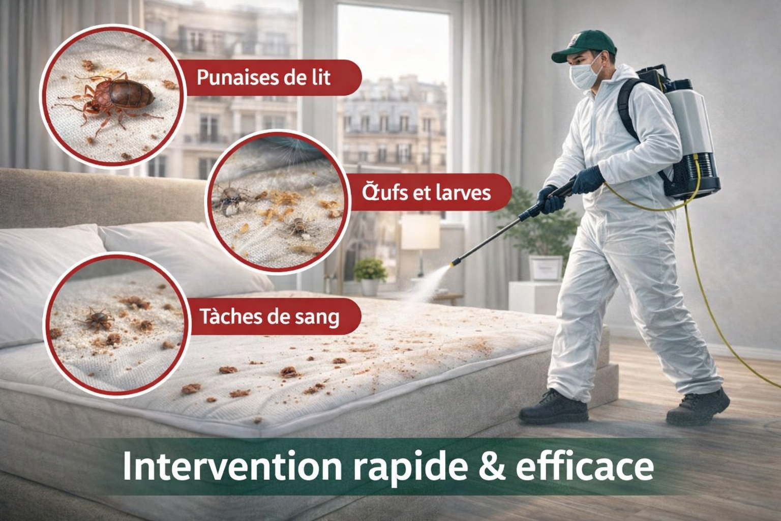 Punaises de lit Paris