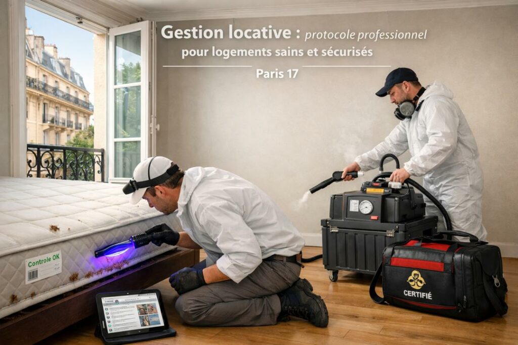 punaises de lit à Paris 17