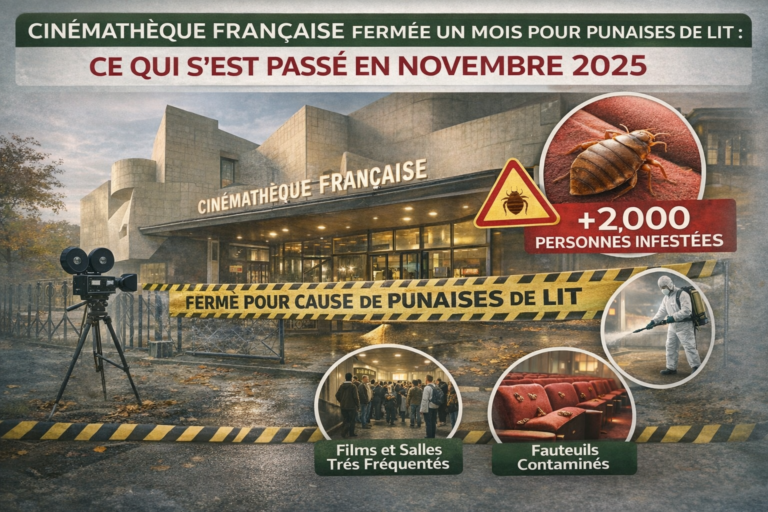 Cinémathèque française Fermée
