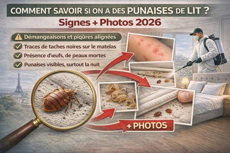 Comment Savoir si On a des Punaises de Lit Signes Photos 2026