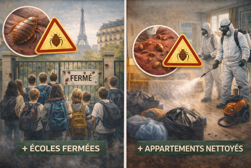 Punaises de lit paris