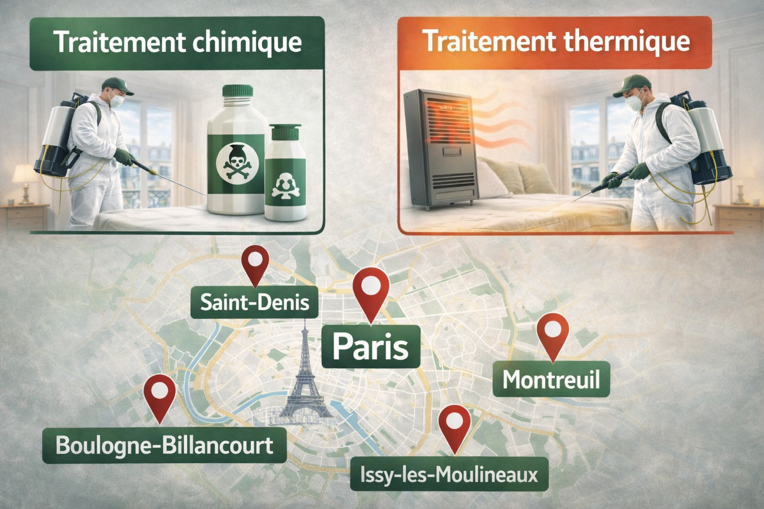 punaises de lit paris