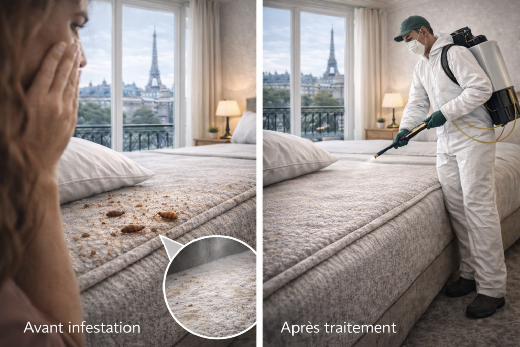 punaises de lit paris