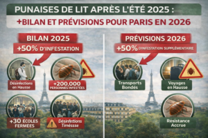 Punaises de Lit Après l'Été 2025 Bilan et Prévision