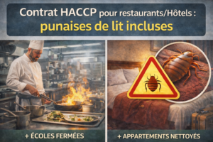 contrat haccp punaises de lit restaurants hotels