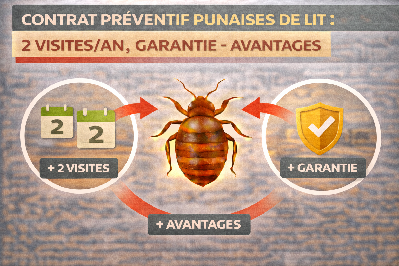 contrat preventif punaises de lit visites garantie
