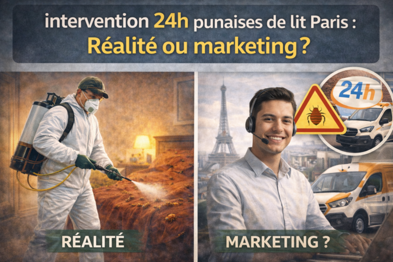 intervention 24h punaises de lit paris