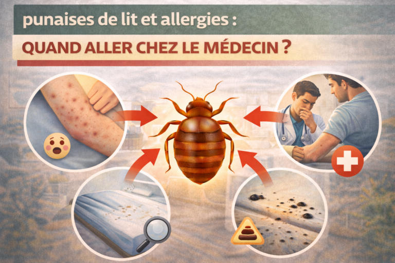 punaises de lit allergies medecin