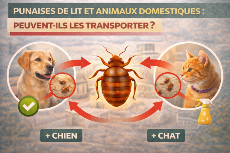 punaises de lit animaux