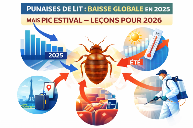 punaises de lit bilan 2025 pic estival