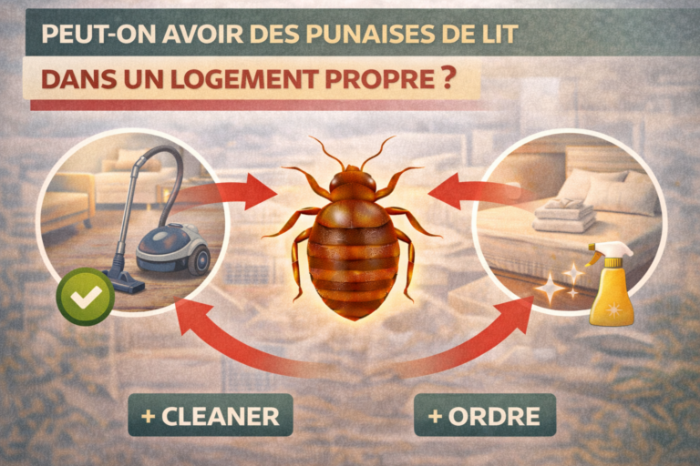 punaises de lit logement propre paris