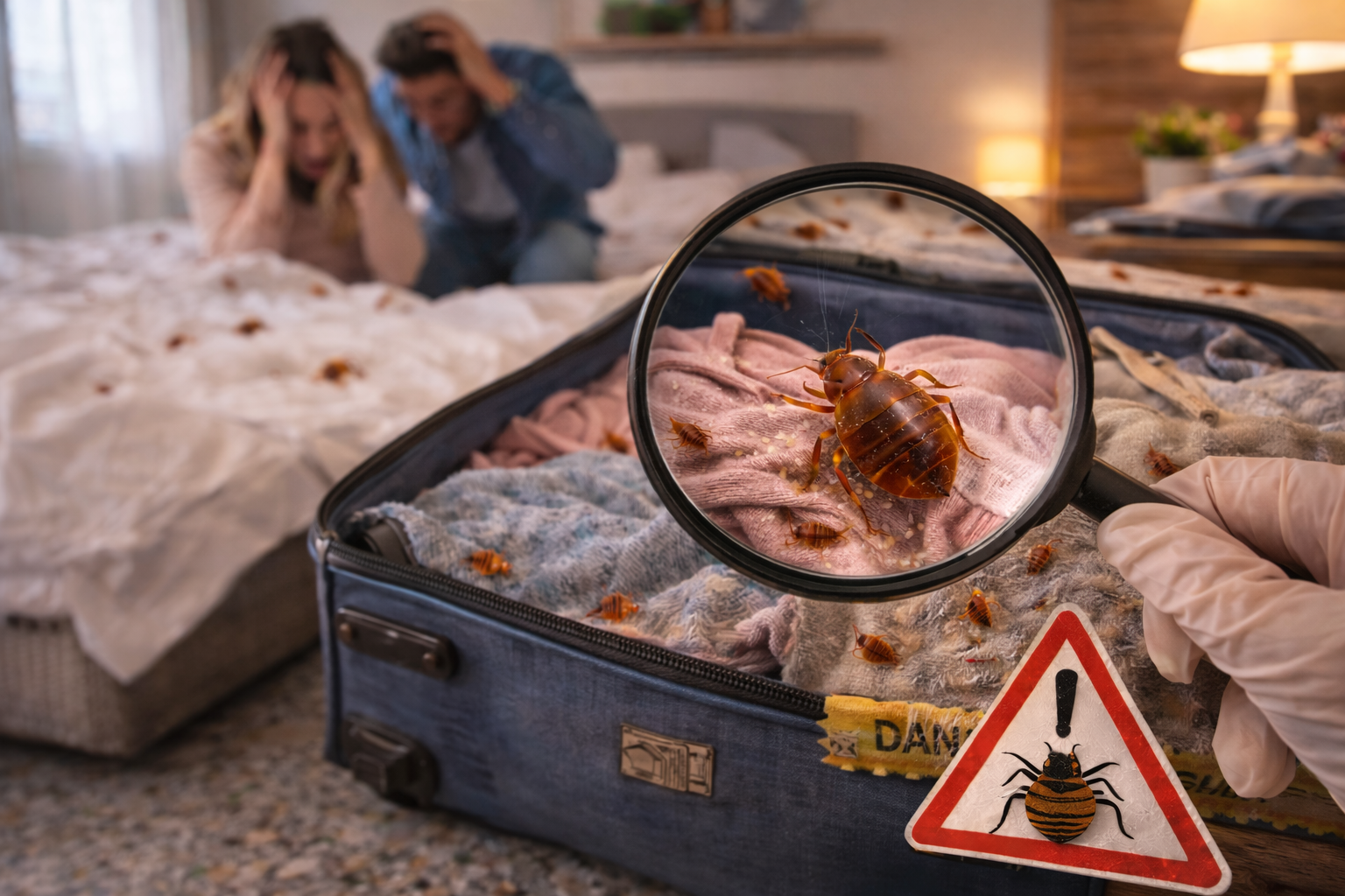 punaises de lit volent pas