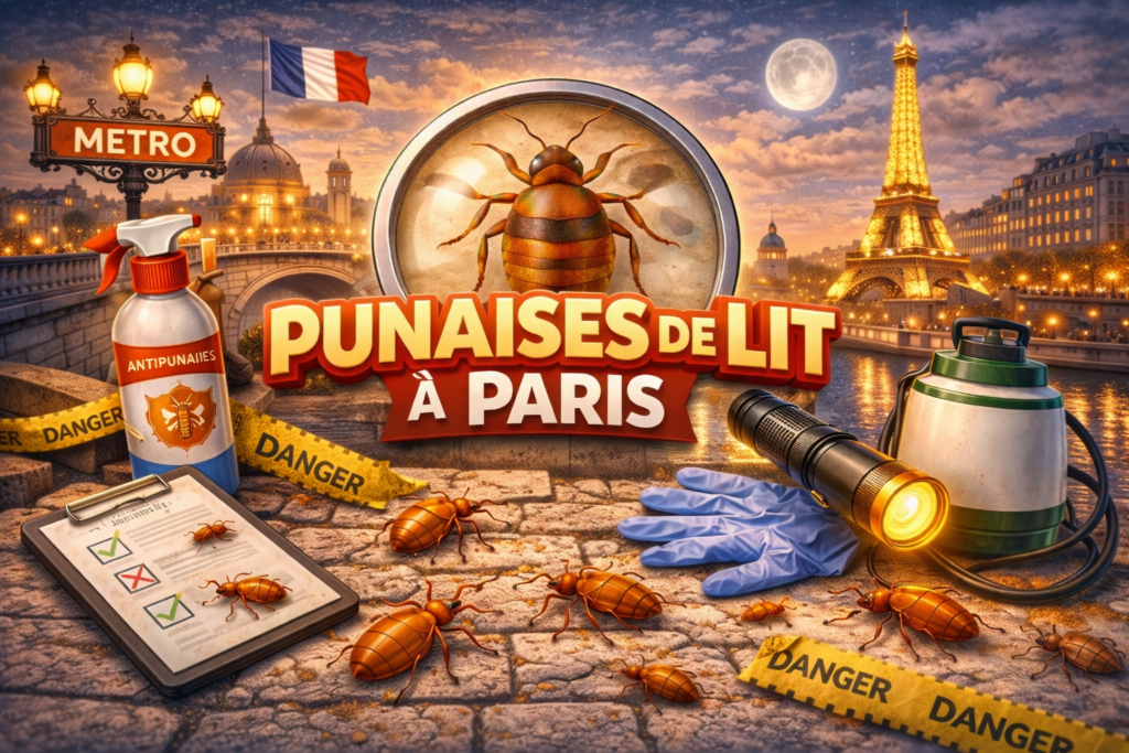 traitement punaises de lit cryogenisation vapeur paris