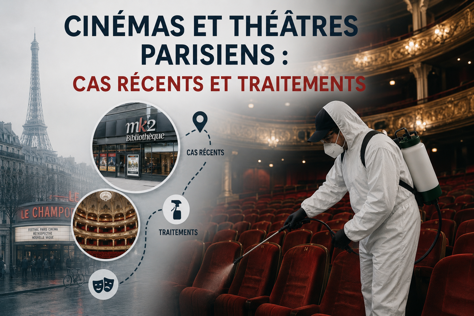 Cinémas et Théâtres Parisiens Cas Récents