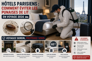 Hôtels Parisiens Comment Éviter les Punaises de Lit en Voyage