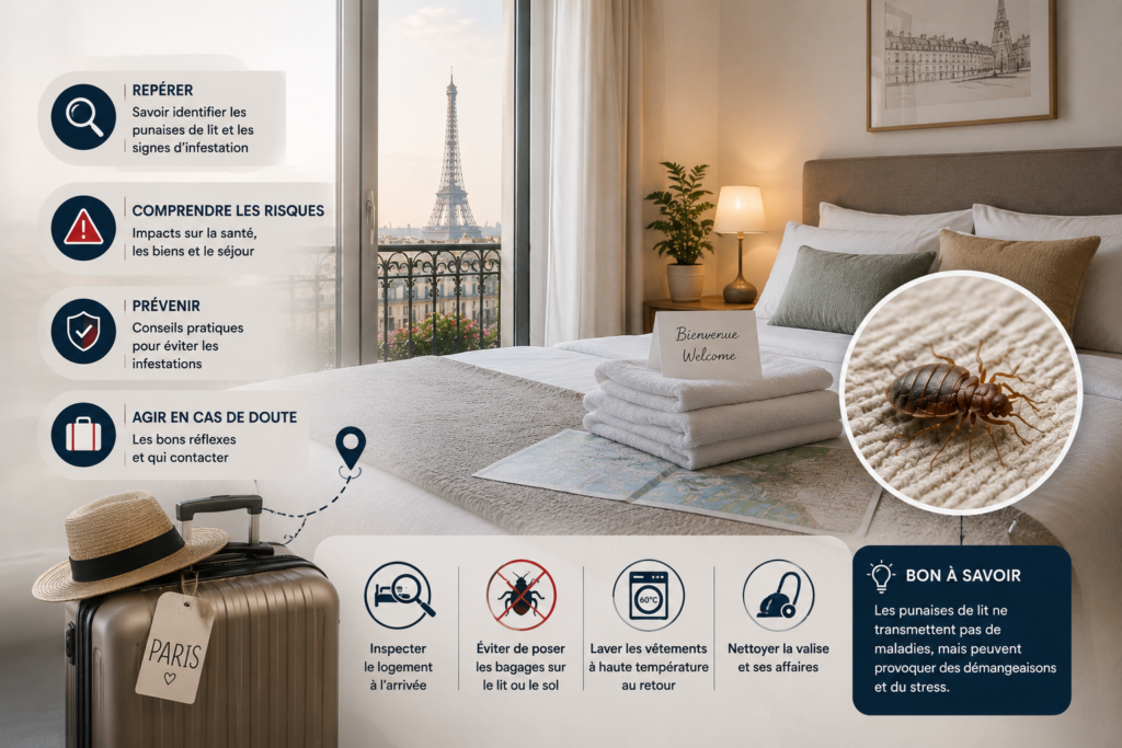 Punaises de Lit en Airbnb Paris Guide
