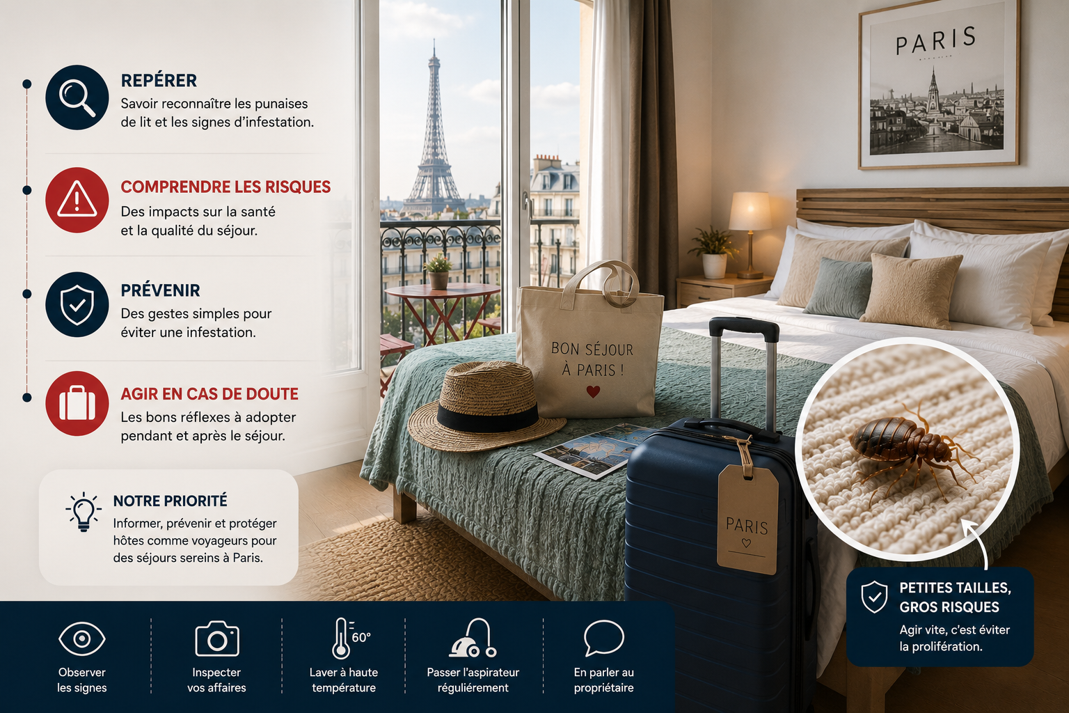 Punaises de Lit en Airbnb