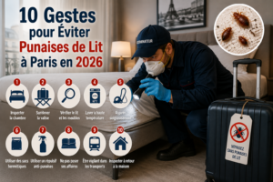 10Gestes pour Éviter Punaises de Lit à Paris