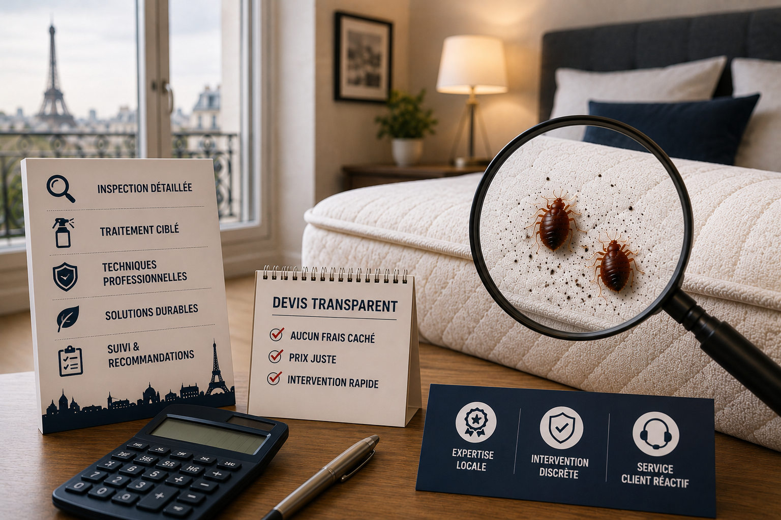 Budget Eradication Punaises de Lit Paris