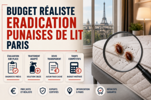 Budget Réaliste Eradication Punaises de Lit Paris