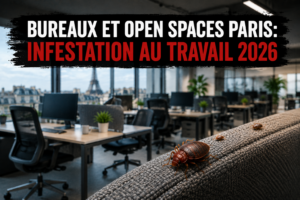 Bureaux et Open Spaces Paris Infestations au Travail