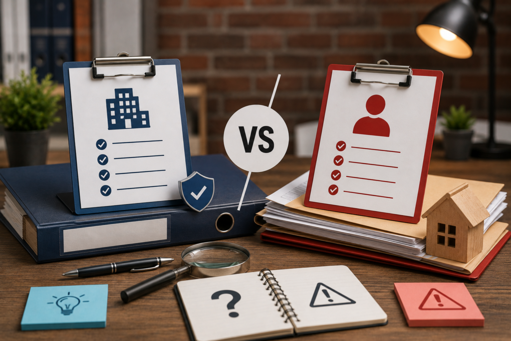 Contrat Pro vs Particulier Différences Pièges