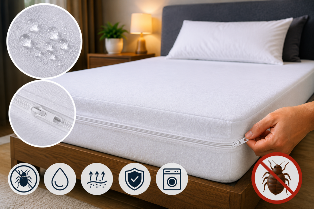 Housse Matelas Anti-Punaises Top Modèles