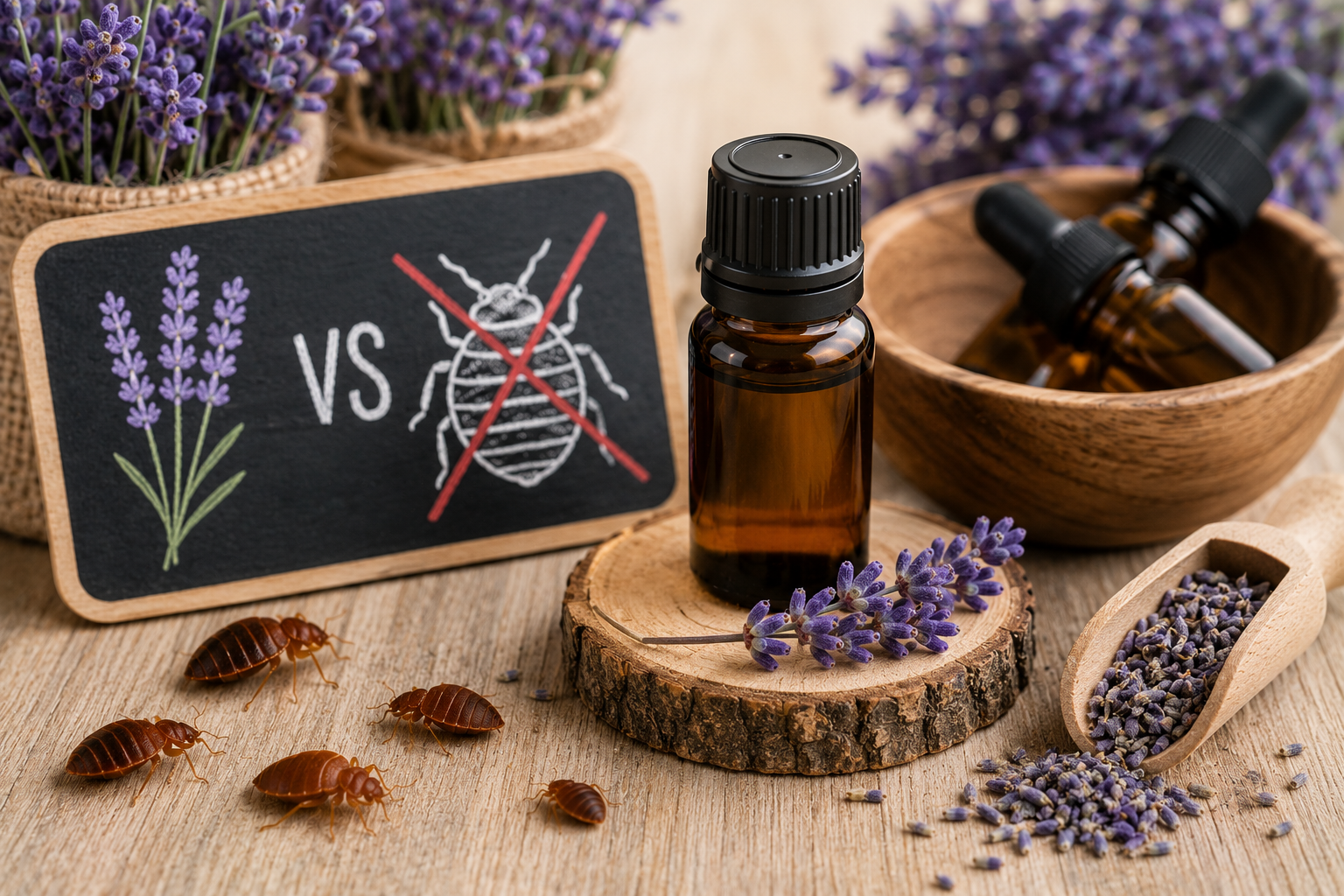 Huiles Essentielles vs Punaises Lavande Efficace ou Pas