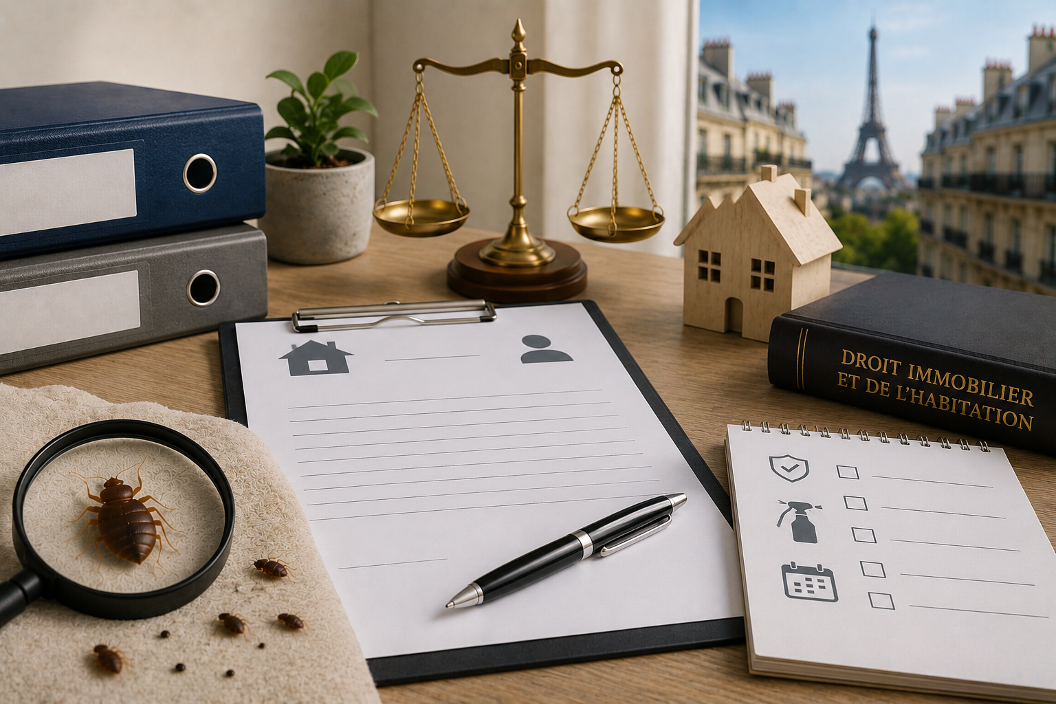 Litige Punaises de Lit Modèle Lettre Proprio