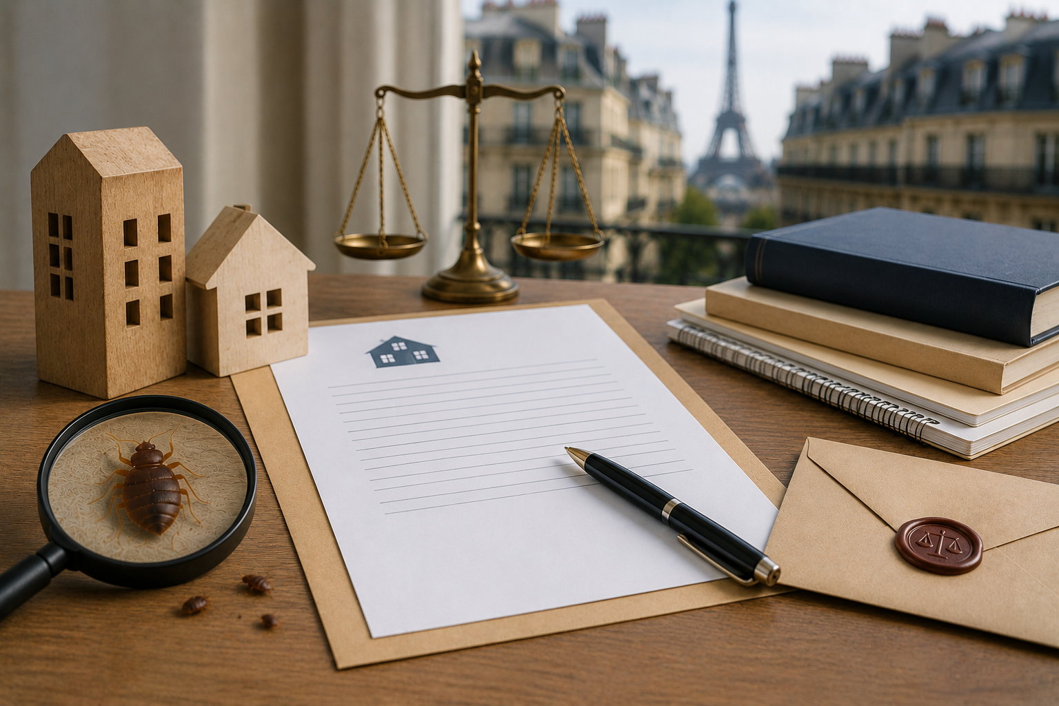Litige Punaises de Lit Modèle Lettre