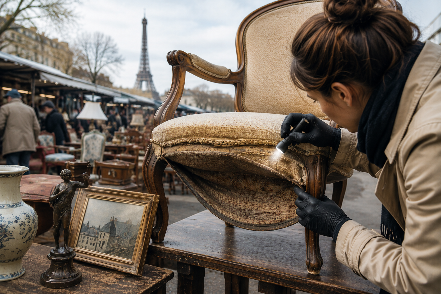 Marchés aux Puces Paris Meubles d’Occasion