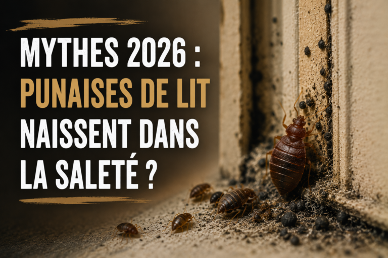 Mythes 2026 Punaises de Lit Naissent dans la Saleté