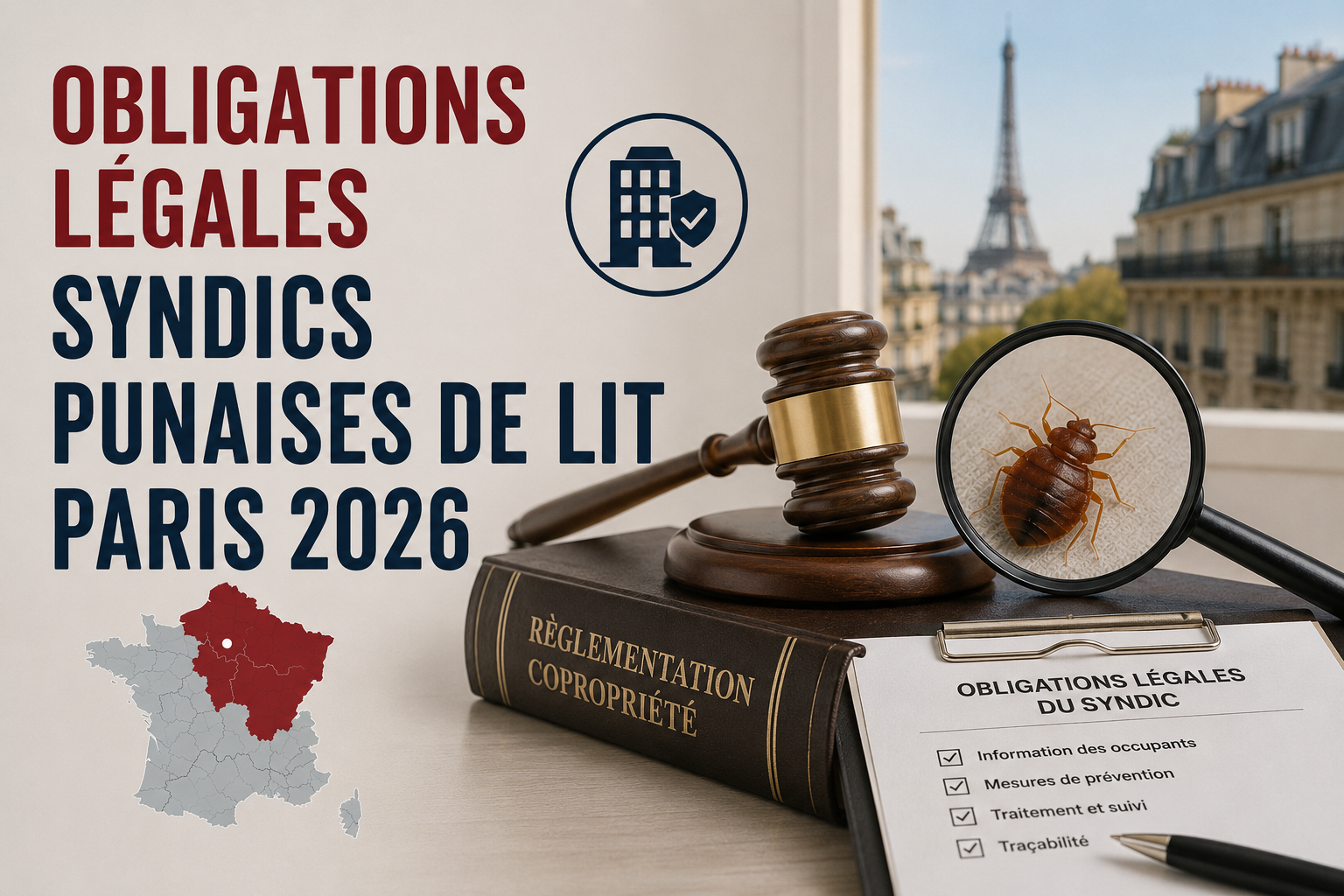 Obligations Légales Syndics Punaises de Lit Paris 2026