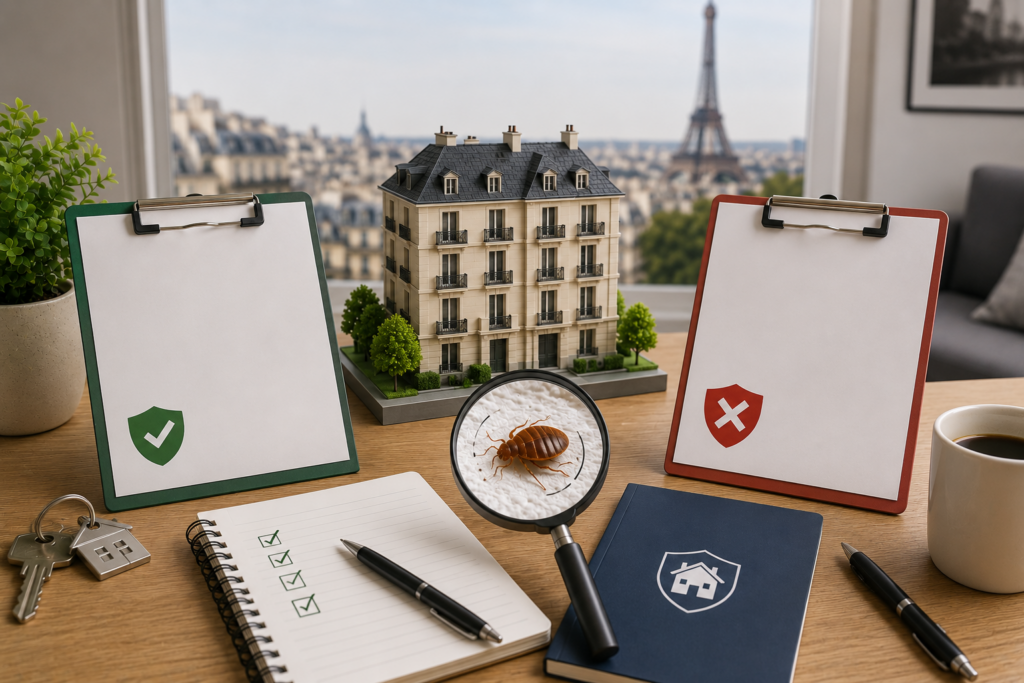 Plan Punaises de Lit Suivi Paris