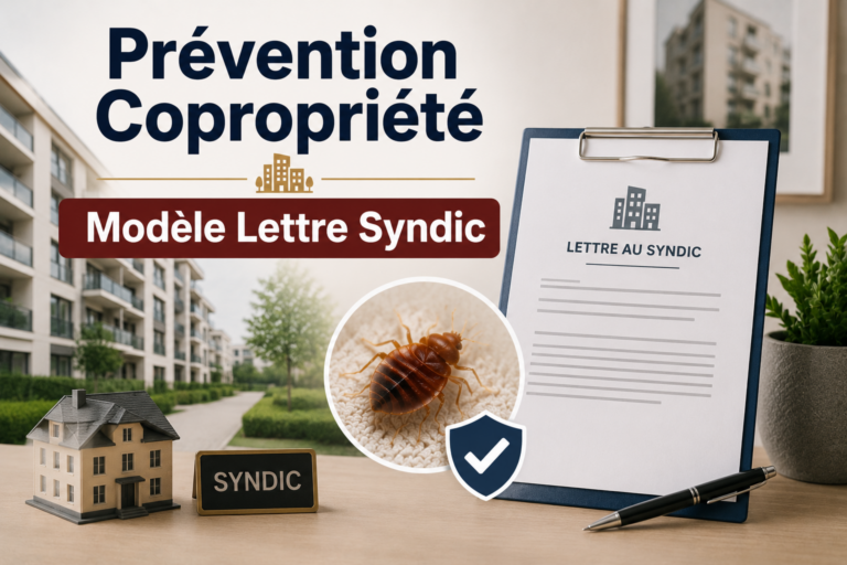 Prévention Copropriété Modèle Lettre Syndic