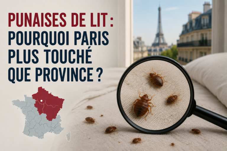Punaises de Lit Pourquoi Paris Plus Touché