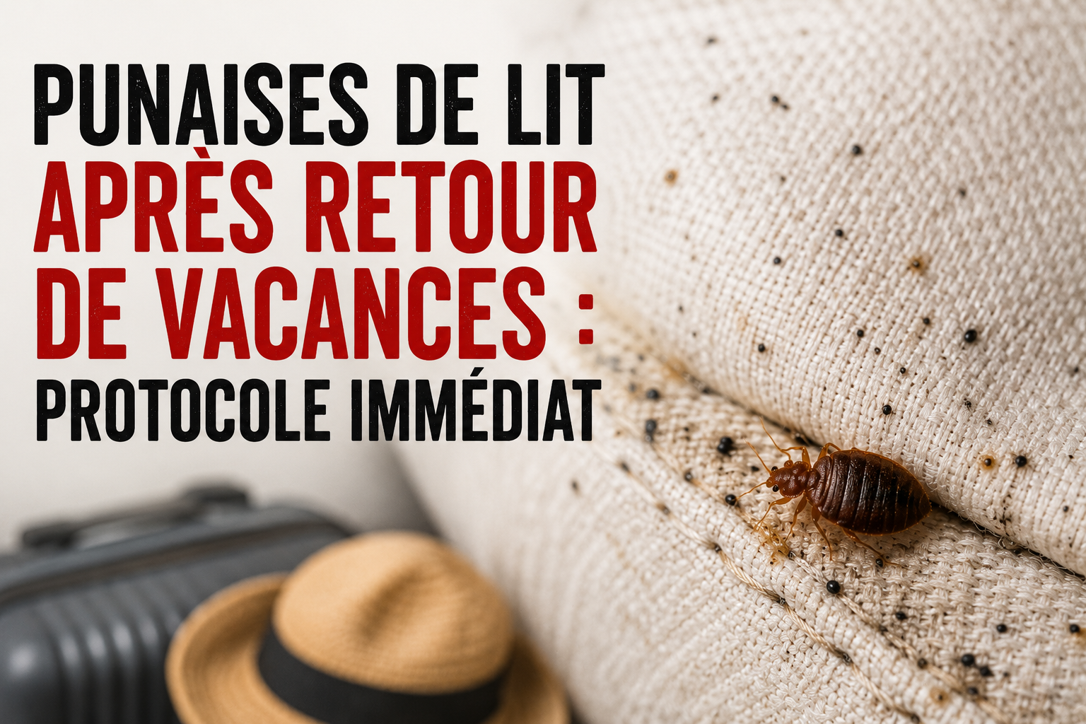 Punaises de Lit Protocole Immédiat