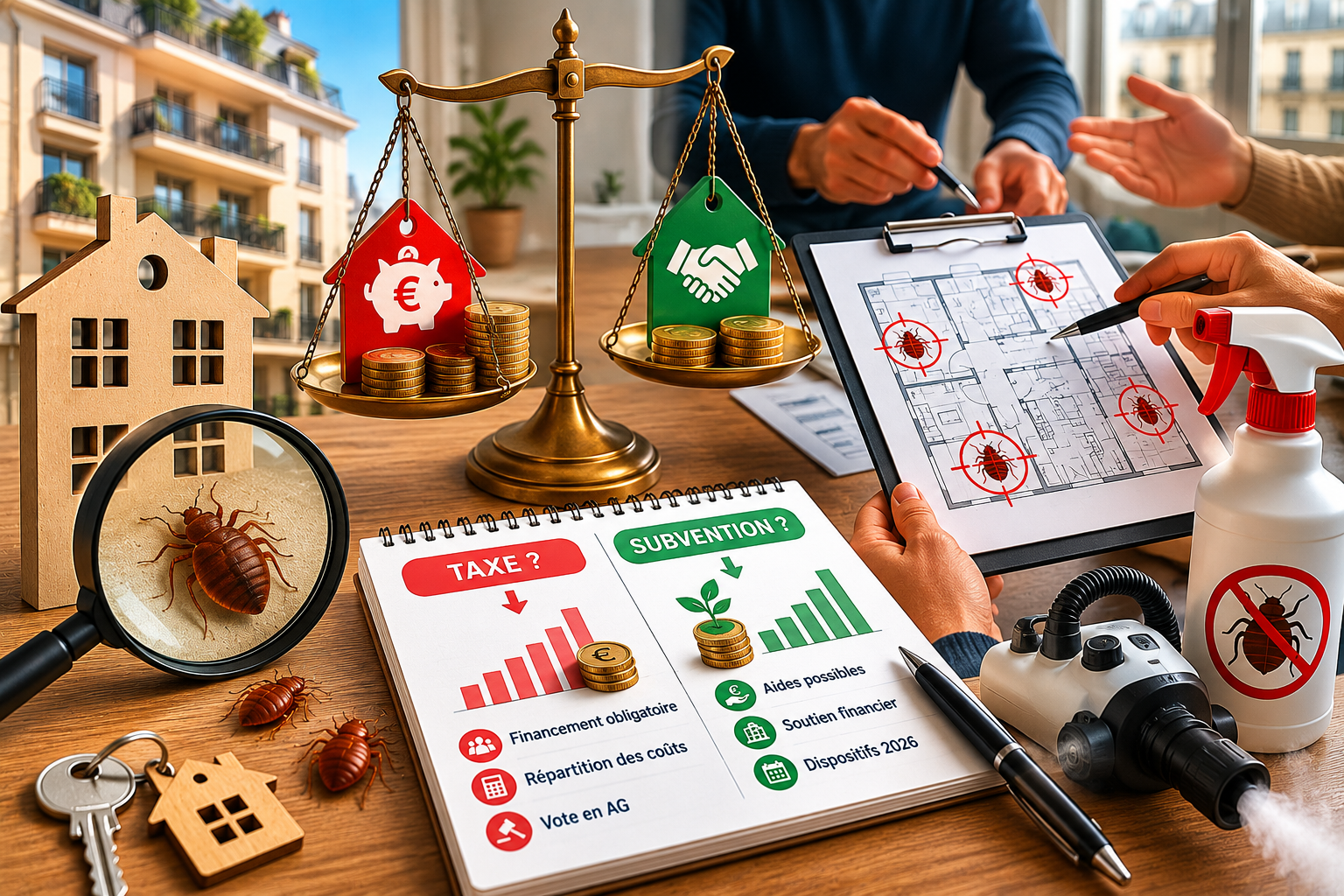 Taxe Subvention pour Traitement Collectif Copro