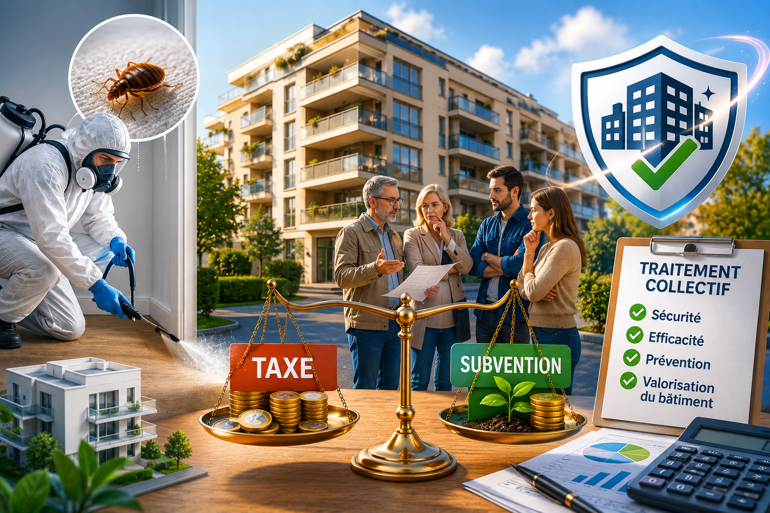 Taxe Subvention pour Traitement Collectif