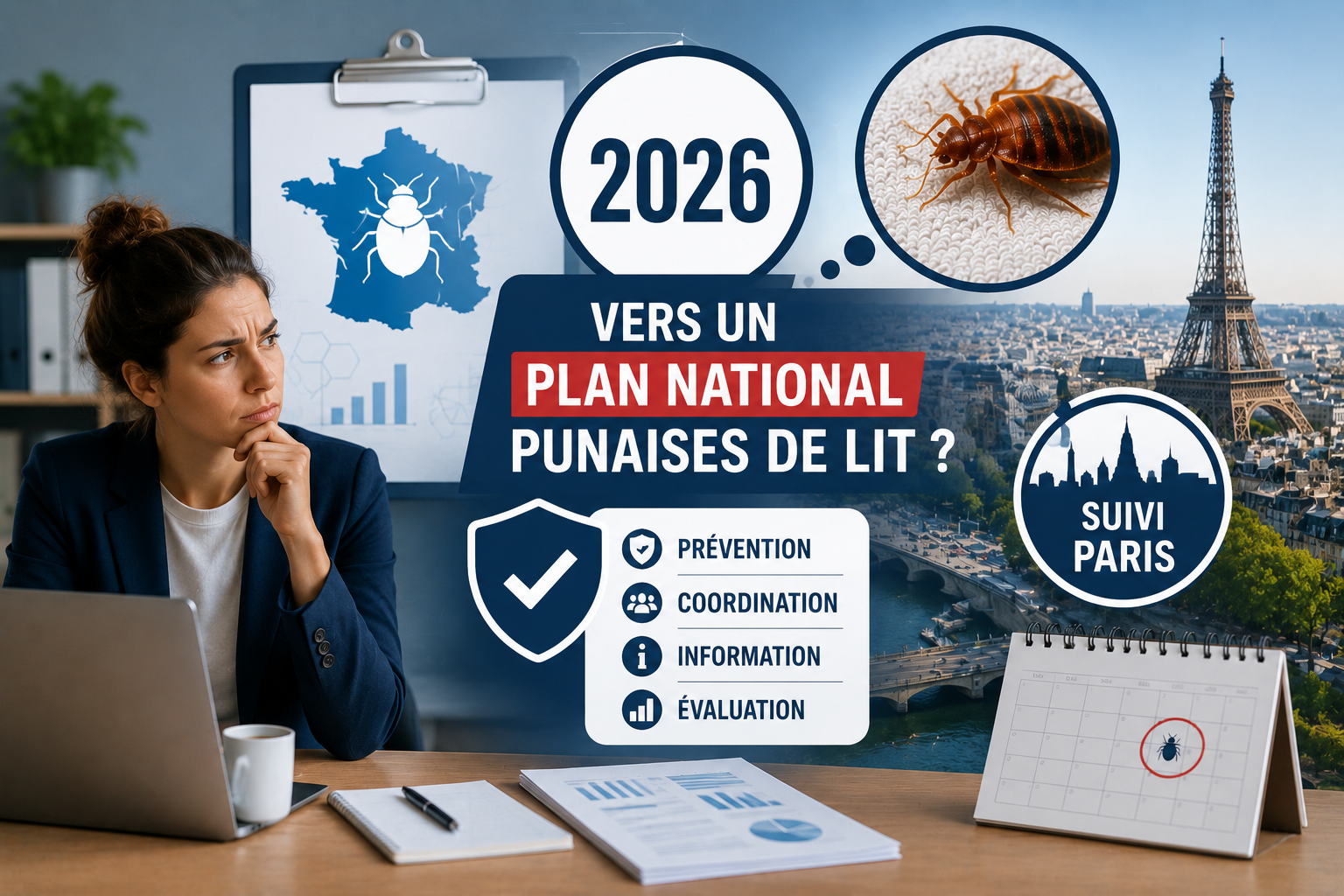 Vers un Plan National Punaises de Lit Suivi Paris